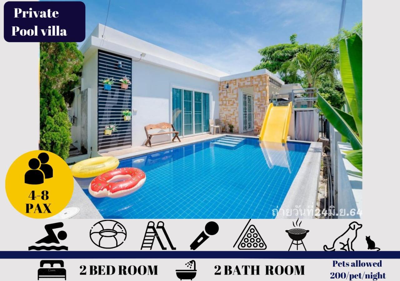 Little Hua-Hin Private Poolvilla From Beach 3Km HHQ Exteriör bild